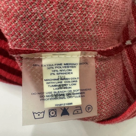 Title Nine Sleeveless Turtleneck Sweater Dress Golf dress Size Large - Picture 8 of 9